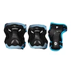 Dziecięce ochraniacze na rolki Powerslide  Kids Pro Boys II Set Black/Blue