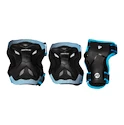 Dziecięce ochraniacze na rolki Powerslide  Kids Pro Boys II Set Black/Blue