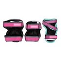 Dziecięce ochraniacze na rolki Powerslide  Kids Pro Girls II Set Grey/Pink