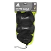 Dziecięce ochraniacze na rolki Rollerblade  Evo Pro Gear 3-Pack Black