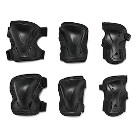 Dziecięce ochraniacze na rolki Rollerblade Evo Pro Gear 3-Pack Black