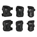 Dziecięce ochraniacze na rolki Rollerblade  Evo Pro Gear 3-Pack Black XS
