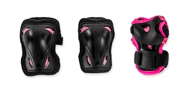 Dziecięce ochraniacze na rolki Rollerblade Skate Gear Black/Pink