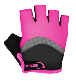 Dziecięce rękawice rowerowe R2 Loop pink