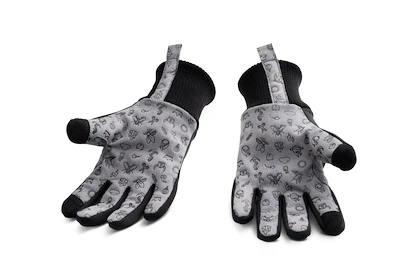 Dziecięce rękawice rowerowe Woom  6 winter black