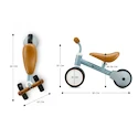 Dziecięcy rowerek biegowy Kinderkraft Cutie Light Blue