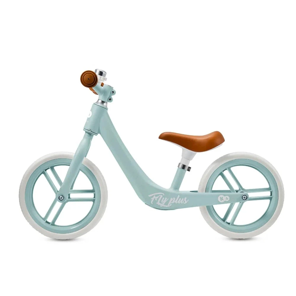 Dziecięcy rowerek biegowy Kinderkraft Fly Plus Baby Blue