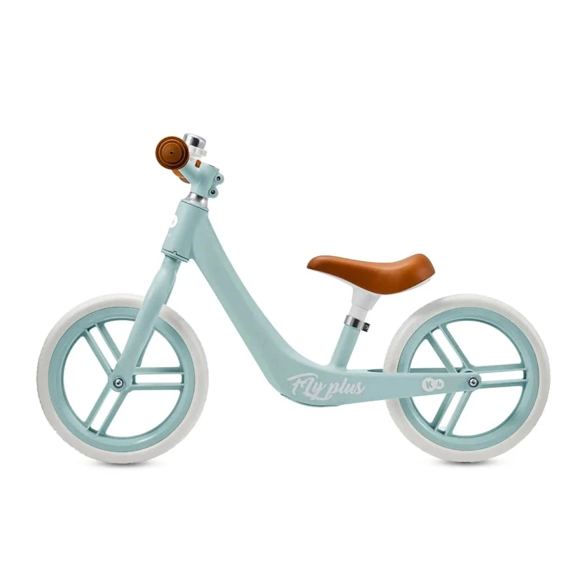 Dziecięcy rowerek biegowy Kinderkraft Fly Plus Baby Blue