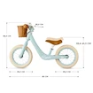 Dziecięcy rowerek biegowy Kinderkraft Rapid 2 Blue Breeze