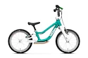 Dziecięcy rowerek biegowy Woom 1 Plus GO Metallic Turquoise