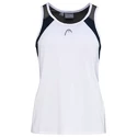 Dziewczęca koszulka Head  Club 22 Tank Top Girls White/Dark Blue