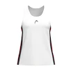 Dziewczęca koszulka Head  CLUB 25 Tank Top Girls Red/White 164 cm