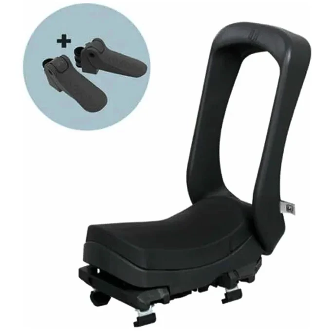 Fotelik rowerowy Urban Iki  Junior seat Bincho Black/Bincho Black