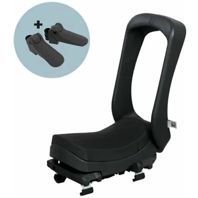 Fotelik rowerowy Urban Iki  Junior seat Bincho Black/Bincho Black