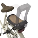 Fotelik rowerowy Urban Iki  Junior seat without carrier frame Bincho Black/Bincho Black