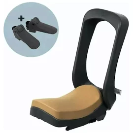 Fotelik rowerowy Urban Iki Junior seat without carrier frame Bincho Black/Kurumi Brown