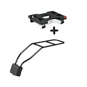 Fotelik rowerowy Urban Iki  Rear seat Frame mounting Bincho Black/Bincho Black