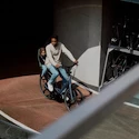 Fotelik rowerowy Urban Iki  Rear seat Frame mounting Icho Green/Kurumi Brown
