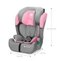 Fotelik samochodowy Kinderkraft Comfort UP i-Size 76-150cm Pink
