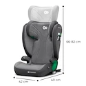 Fotelik samochodowy Kinderkraft Junior Fix 2 i-Size 100-150 cm Rocket Grey