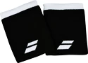 Frotka Babolat  Logo Jumbo Wristband Black/White (2 Pack)