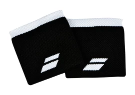 Frotka Babolat Logo Wristband Black/White (2 Pack)