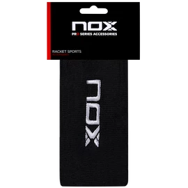 Frotka NOX 2 Black/White Logo Long Wristbands