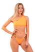 Góra od bikini typu bandeau Nebbia na jedno ramię 449 Pomarańczowy Neon