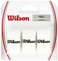 Górna owijka Wilson  Pro Overgrip Perforated White