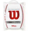 Górna owijka Wilson  Wilson Pro Overgrip Perforated White (12 Pack)