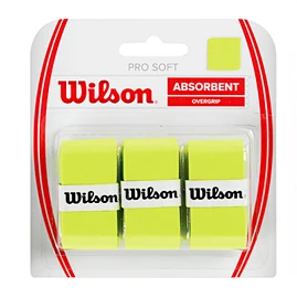 Górna owijka Wilson Wilson Pro Soft Overgrip Lime