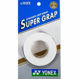 Górna owijka Yonex Super Grap White (30 Pack)