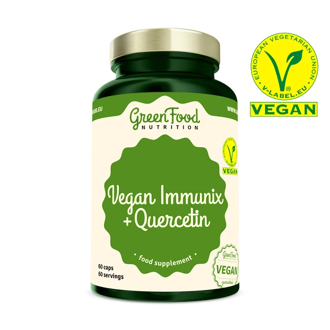 GreenFood  Vegan Immunix + Quercetin 60 caps