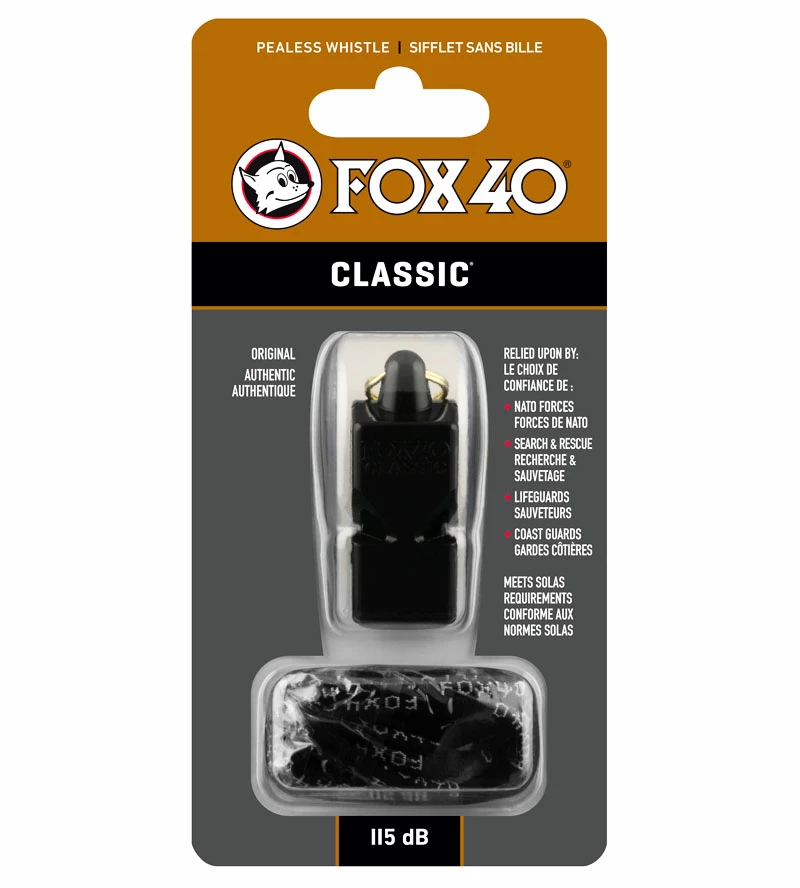 Gwizdek Fox 40  CLASSIC SAFETY Neck