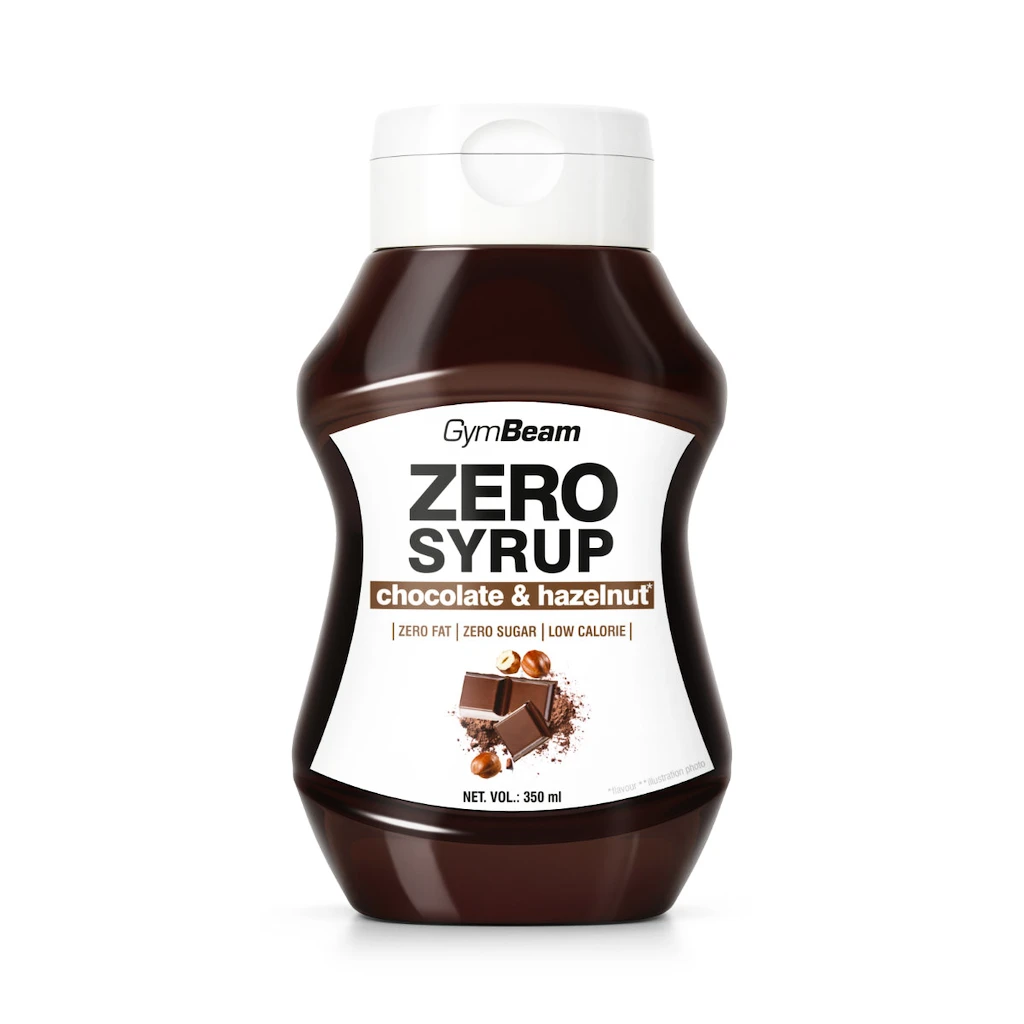 GymBeam Zero syrup Hazelnut Choco 350 ml