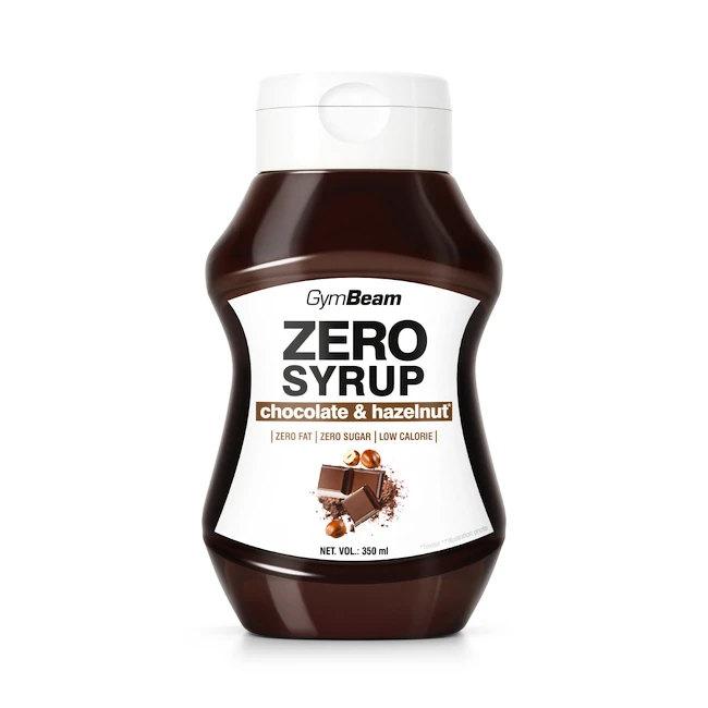 GymBeam Zero syrup Hazelnut Choco 350 ml