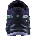 Juniorskie buty do biegania Salomon Speedcross CSWP Grape Wine/Mallard Blue