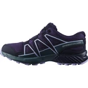 Juniorskie buty do biegania Salomon Speedcross CSWP Grape Wine/Mallard Blue