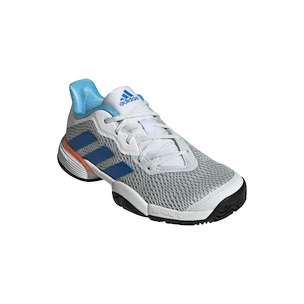Juniorskie buty tenisowe adidas Barricade K Blue/White