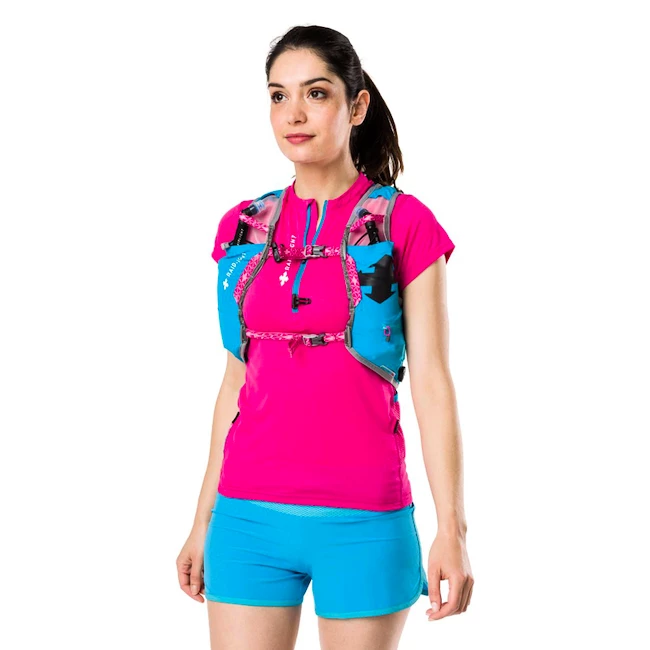 Kamizelka do biegania Raidlight  Responsiv Vest 6l blue/pink