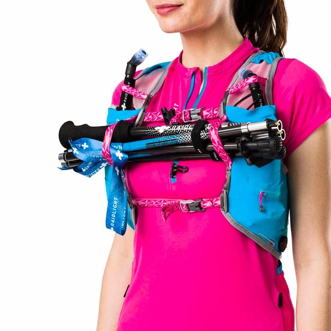 Kamizelka do biegania Raidlight  Responsiv Vest 6l blue/pink