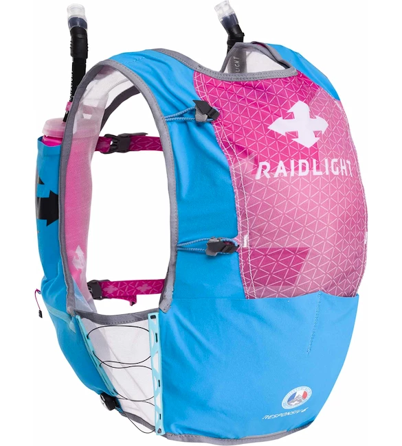 Kamizelka do biegania Raidlight  Responsiv Vest 6l blue/pink