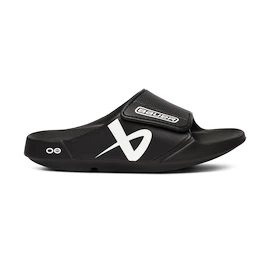 Kapcie Bauer Oofos Sport Flex Slide Black