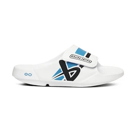Kapcie Bauer Oofos Sport Flex Slide White/Blue