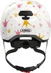 Kask dziecięcy Abus Skurb Kid white crowns