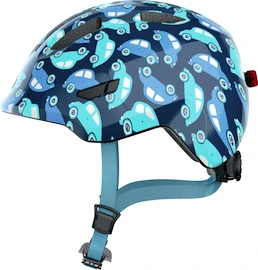 Kask dziecięcy Abus Smiley 3.0 LED Blue Car