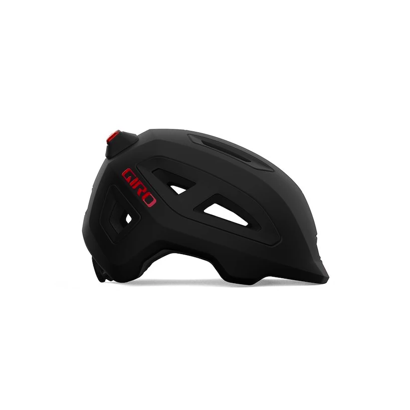 Kask dziecięcy Giro Scamp  II LED Mat Black/Red S