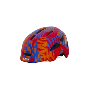 Kask dziecięcy Giro Scamp  II Mat Red Animal