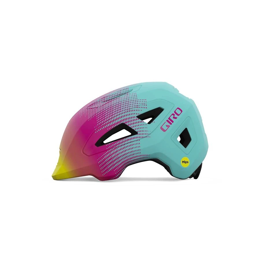 Kask dziecięcy Giro Scamp  II MIPS Mat Teal/Pink Towers S