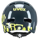 Kask dziecięcy Uvex Kid 3 Dirtbike Grey-Lime (S4148191100)